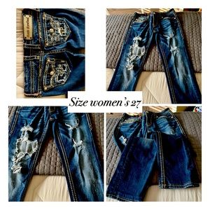 Rock Revival Karla skinny size 27